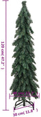 vidaXL - Kunstkerstboom - met - verlichting - 60 - LED's - 120 - cm