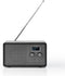 Nedis RDDB5110BK - DAB+ FM-radio - 20 voorkeurzenders - Hout-look