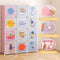COSTWAY Kinderkledingkast - Reksysteem kunststof 12 kubussen 2 hangers - Roze en Wit