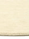 Vloerkleed MOMO Rugs Panorama Uni Rond White Vloerkleed - 200 rond - Rond - Laagpolig,Rond Tapijt - Klassiek - Beige