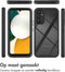 iMoshion Hoesje Geschikt voor Samsung Galaxy A34 (5G) Hoesje - iMoshion 360° Full Protective Case - Zwart / Transparant