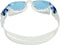Aquasphere Mako 2 - Zwembril - Volwassenen - Blue Lens - Transparant/Blauw