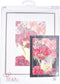 Thea Gouverneur - Borduurpakket met telpatroon - 3019.05 - Voorgesorteerde DMC Garens - Rozen Boeket - Zwart Aida - 24 cm x 34 cm - DIY Kit