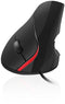 Ewent EW3156 - Verticale Ergonomische Muis - 1000 dpi - Draad