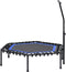vidaXL Fitnesstrampoline met handgreep 122 cm