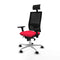 Bureaustoel met hoofdsteun Piqueras y Crespo 3D086N1 Rood