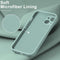 Lunso - Geschikt voor iPhone 15 - Hoesje Flexibel silicone Backcover - Mint groen