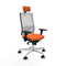 Bureaustoel Piqueras y Crespo 3D026N2 Oranje