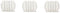Røde invisiLav - Microfoon accessoire - Bevestigingsysteem voor lavaliere-microfoons - Wit (3-pack)