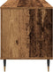 vidaXL - Recordkast - Artisan - Eiken - 100x38x48 - cm - Geengineerd - Hout