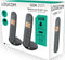 Logicom - ILOA 255T - Huistelefoon Draadloos Duo - Met Antwoordapparaat - 2 Handsets - Met Speaker - Dect-telefoon - Zwart