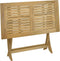 Tuintafel inklapbaar 110x55x75 cm massief acaciahout