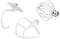 KitchenAid Classic 5K45SSEWH - Keukenmixer - 10 snelheden - Wit