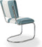 Bel Air Retro Eetkamerstoel CO-27 Blauw