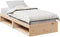 vidaXL - Slaapbank - zonder - matras - 80x200 - cm - massief - grenenhout