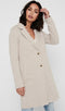 ONLY ONLCARRIE MEL COAT OTW NOOS - Dames Jas - Omkeerbaar - Katoen/Polyester - Etherea Melange