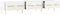 vidaXL - Tv-meubel - 150x36x30 - cm - bewerkt - hout - hoogglans - wit