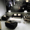 Bel Air Retro Fauteuil SF-01CB Zwart