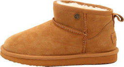 Alpacas Footwear - Korte Laarzen - Echt Suède - Gevoerd met 100% Lamswol - Chestnut
