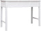 vidaXL - Schrijftafel - 110x45x76 - cm - hout - wit