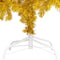 vidaXL - Kunstkerstboom - met - verlichting - en - kerstballen - 210 - cm - PET - goud