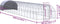 vidaXL - Kippenren - 3x16x2 - m - gegalvaniseerd - staal