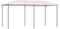 vidaXL - Prieel - 160 - g/m² - 2,98x5,3x2,59 - m - crèmekleurig