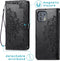 iMoshion Hoesje Geschikt voor Motorola Edge 20 Lite Hoesje Met Pasjeshouder - iMoshion Mandala Bookcase - Zwart