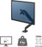 Fellowes 8043301 - Monitor arm - Gasveer - Tot 32 inch - USB - Zwart