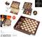 Set van 5 Bordspellen Cayro Plus Hout 29 x 29 cm
