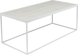 Zuiver Glazed Salontafel 93x42,5 cm Wit