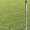 vidaXL - Veldhek - 1,2x10 - m - Gegalvaniseerd - Staal