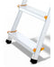 Drabest ALDP3 - Aluminium trapladder 3 treden - 150 kg belasting - 3.2 kg