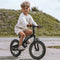 Deryan Luxe Kinderfiets 12 inch - 3-in-1 - Verstelbaar zadel en stuur - Zwart