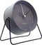 Tafel Wekker 14x13x7cm-Stil-Grijs-Metaal-NeXtime Berlin Table