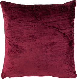 J-Line kussen Golf Vierkant - viscose - paars