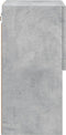 vidaXL - Tv-meubelen - 2 - st - met - LED-verlichting - 30,5x30x60 - cm - betongrijs
