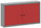 vidaXL - Gereedschapskast - Muurbevestigd - Rood - 100x20x55 - cm - Staal