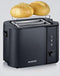 Severin AT 9552 - Broodrooster - 700 Watt - 2 sneden - zwart