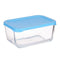 Lunchbox Pasabahce SNOW BOX Blauw Transparant Glas Polyethyleen 790 ml 16,3 x 7,4 x 11,4 cm (12 S...