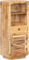 vidaXL - Hoge - kast - 45x32x110 - cm - ruw - mangohout