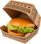Maori - Hamburgerdoos 115x110x70mm karton bruin