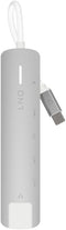 Linq 6in1 Pro - USB-C Multiport Hub - 4K HDMI 140W PD Ethernet 2.5Gbps - Off-white/Space-grey