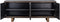 Richmond Interiors Dressoir Hunter 4-deuren (Black rustic)