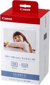 Canon KP-108IP - Fotopaper + Ink Cartridge - Geschikt voor SELPHY modellen