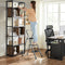 SONGMICS - Opvouwbare trapladder 3 treden - Stevig staal met veiligheidsslot