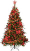 House of Seasons Kerstboom Decoratie Set - 100 Stuks - Rood (100 stuks)