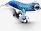 Pandora Bedel Metallic Blauwe Gecko 792701C01