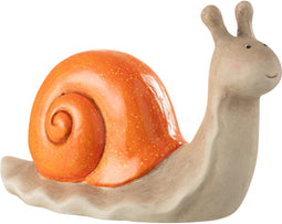 J-Line figuur Slak Buiten - kunststof - oranje
