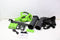 48 VOLT (2X24 VOLT) ACCU BLADBLAZER EN ZUIGER INCL 2 ACCU'S EN LADER GD24X2BVK4X